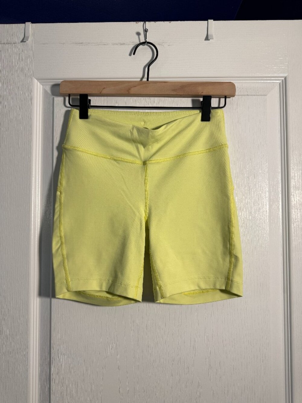 EUC - Outdoor Voices - Bike Shorts - Yellow - Size Small